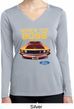 Ladies Ford Shirt Mustang Who's The Boss Dry Wicking Long Sleeve Shirt