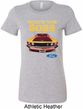 Ladies Ford Shirt Mustang Who's The Boss Longer Length Shirt