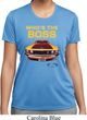 Ladies Ford Shirt Mustang Who's The Boss Moisture Wicking Shirt
