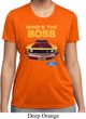 Ladies Ford Shirt Mustang Who's The Boss Moisture Wicking Shirt