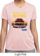 Ladies Ford Shirt Mustang Who's The Boss Moisture Wicking Shirt