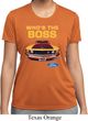 Ladies Ford Shirt Mustang Who's The Boss Moisture Wicking Shirt