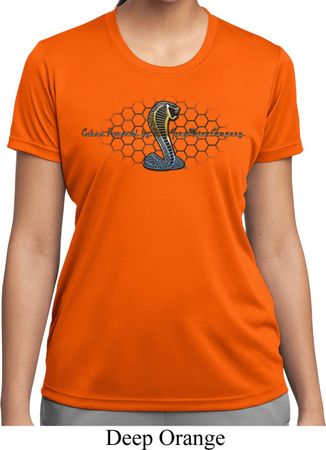Ladies Ford Shirt Powered By Cobra Moisture Wicking Shirt