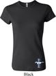 Ladies Ford Shirt The Legend Lives Crest Bottom Print Crewneck Tee