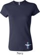Ladies Ford Shirt The Legend Lives Crest Bottom Print Crewneck Tee