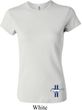 Ladies Ford Shirt The Legend Lives Crest Bottom Print Crewneck Tee