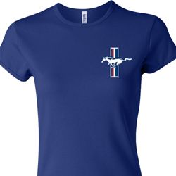 Ladies Ford Shirt The Legend Lives Crest Crewneck Tee T-Shirt Ladies Ford Shirt The Legend Lives Crest Crewneck Tee T-Shirt