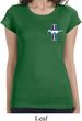 Ladies Ford Shirt The Legend Lives Crest Longer Length Tee T-Shirt