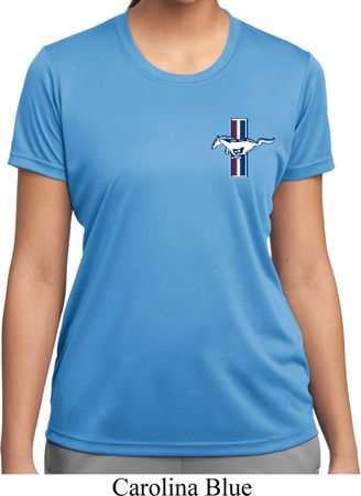Ladies Ford Shirt The Legend Lives Crest Moisture Wicking Tee T-Shirt