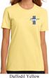 Ladies Ford Shirt The Legend Lives Crest Organic Tee T-Shirt
