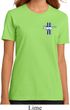 Ladies Ford Shirt The Legend Lives Crest Organic Tee T-Shirt