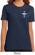 Ladies Ford Shirt The Legend Lives Crest Organic Tee T-Shirt