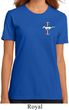Ladies Ford Shirt The Legend Lives Crest Organic Tee T-Shirt