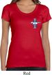 Ladies Ford Shirt The Legend Lives Crest Scoop Neck Tee T-Shirt