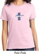 Ladies Ford Shirt The Legend Lives Crest Small Print Tee T-Shirt