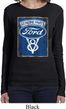 Ladies Ford Shirt V8 Genuine Ford Parts Long Sleeve Tee T-Shirt