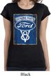 Ladies Ford Shirt V8 Genuine Ford Parts Longer Length Tee T-Shirt