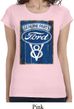 Ladies Ford Shirt V8 Genuine Ford Parts Longer Length Tee T-Shirt
