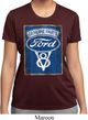 Ladies Ford Shirt V8 Genuine Ford Parts Moisture Wicking Tee T-Shirt