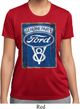Ladies Ford Shirt V8 Genuine Ford Parts Moisture Wicking Tee T-Shirt