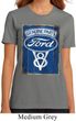 Ladies Ford Shirt V8 Genuine Ford Parts Organic Tee T-Shirt