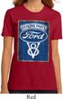 Ladies Ford Shirt V8 Genuine Ford Parts Organic Tee T-Shirt