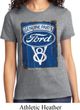 Ladies Ford Shirt V8 Genuine Ford Parts Tee T-Shirt