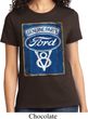 Ladies Ford Shirt V8 Genuine Ford Parts Tee T-Shirt