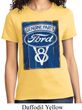 Ladies Ford Shirt V8 Genuine Ford Parts Tee T-Shirt