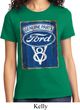Ladies Ford Shirt V8 Genuine Ford Parts Tee T-Shirt
