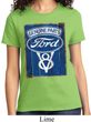 Ladies Ford Shirt V8 Genuine Ford Parts Tee T-Shirt
