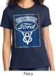 Ladies Ford Shirt V8 Genuine Ford Parts Tee T-Shirt