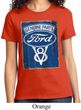 Ladies Ford Shirt V8 Genuine Ford Parts Tee T-Shirt