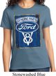 Ladies Ford Shirt V8 Genuine Ford Parts Tee T-Shirt