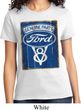 Ladies Ford Shirt V8 Genuine Ford Parts Tee T-Shirt