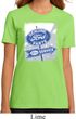 Ladies Ford Shirt Vintage Sign Genuine Ford Parts Organic Tee T-Shirt