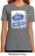 Ladies Ford Shirt Vintage Sign Genuine Ford Parts Organic Tee T-Shirt