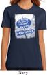 Ladies Ford Shirt Vintage Sign Genuine Ford Parts Organic Tee T-Shirt