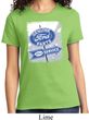 Ladies Ford Shirt Vintage Sign Genuine Ford Parts Tee T-Shirt