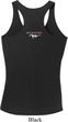 Ladies Ford Tank Top Mustang Back Print Dry Wicking Racerback