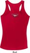 Ladies Ford Tank Top Mustang Back Print Dry Wicking Racerback