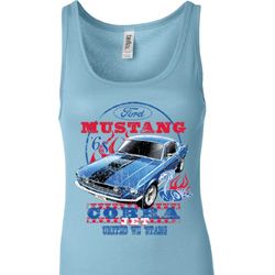 Ladies Ford Tanktop 1968 Cobra Jet Longer Length Tank Top Ladies Ford Tanktop 1968 Cobra Jet Longer Length Tank Top
