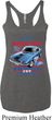 Ladies Ford Tanktop 1968 Cobra Jet Tri Blend Racerback Tank Top