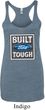Ladies Ford Tanktop Built Ford Tough Tri Blend Racerback Tank Top