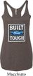 Ladies Ford Tanktop Built Ford Tough Tri Blend Racerback Tank Top