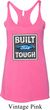 Ladies Ford Tanktop Built Ford Tough Tri Blend Racerback Tank Top