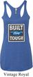 Ladies Ford Tanktop Built Ford Tough Tri Blend Racerback Tank Top