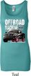 Ladies Ford Tanktop F-150 4X4 Off Road Machine Longer Length Tank Top