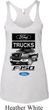 Ladies Ford Tanktop F-150 Truck Tri Blend Racerback Tank Top