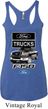 Ladies Ford Tanktop F-150 Truck Tri Blend Racerback Tank Top